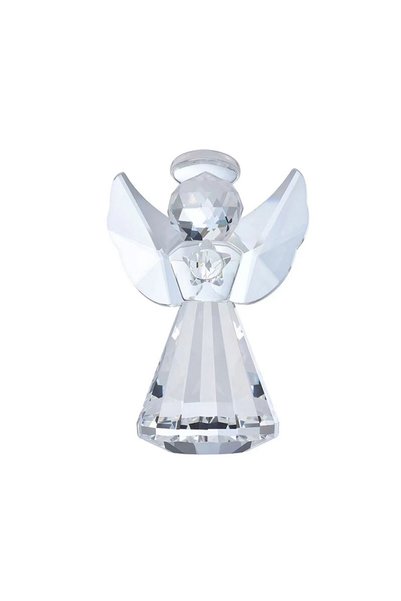 Choice 1pc Angel Clear Crystal Angel Statue Glass Angel Statue Collectible Ch...