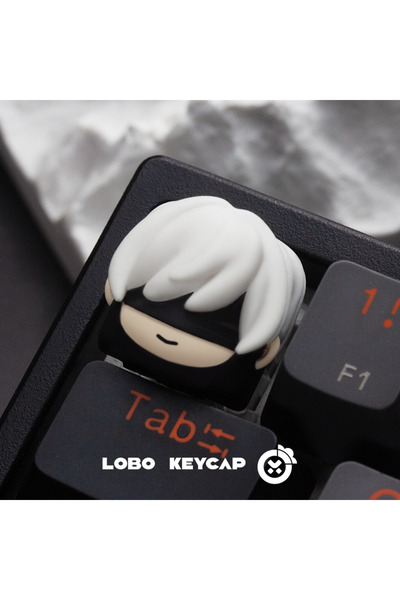 Choice 9S Lobo Nier: Automata 2B 9S Anime peripheral Keycaps Resin Single Key...