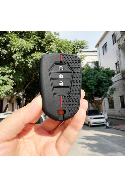 choice2 حافظة مفاتيح ناعمة من 3btns Redline 1PC لسيارات ISUZU D-MAX Dmax Mu-x...