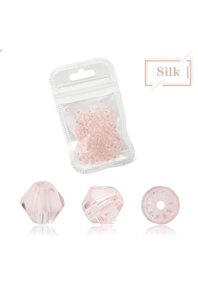 Choice25 4mm 1000pcs silk 1000pcs Wholesale Big Bag Colorful 4mm Bicone Cryst...