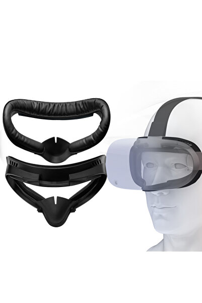Choice واجهة وجه سوداء ووسادة غطاء وجه لجهاز Oculus Quest 2، وسادة إسفنجية مق...