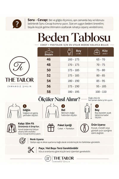 The Tailor Classics Men's Double-Breasted Suit - Men's Jacket and Pants