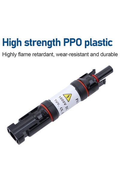 choice2 1pcs-30A Solar Panel Photovoltaic Fuse Connectors 1000V DC 10A 15A 20...