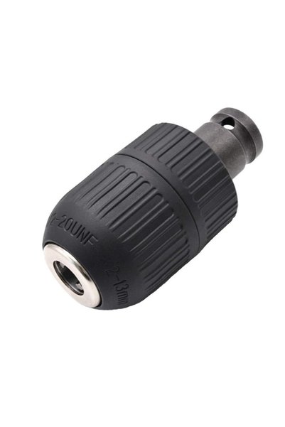 Choice 1/2 20UNF Drill Chuck 1/2 Chuck Adapter 2-13 Mm Capacity Keyless Chuck...