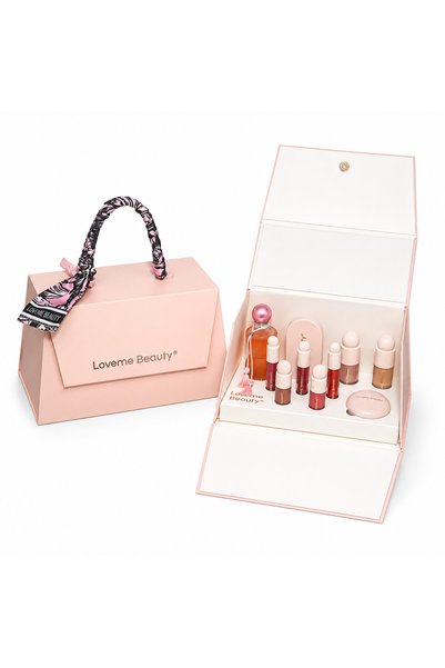 LOVEME BEAUTY Lafmei beauty makeup bag integrated with perfume face lip products
