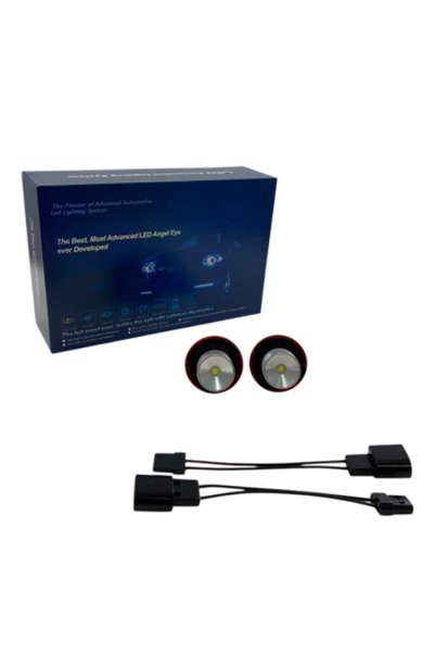 OEM Φώτα Angel Eyes BMW E39 / E60 / E53 X5 / E65 / E87 / E63 10W LED - λευκό ...