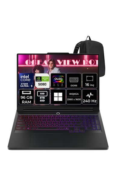 LENOVO Legion Pro 7 16IAX10H Intel Core Ultra 9 275HX RTX 5080 16GB 175W 96GB...