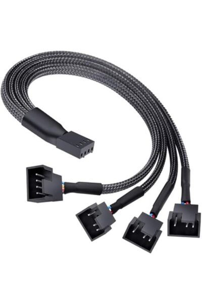 StepCo Fan çoğaltıcı kablo 4 lü fan çoğaltıcı fan çoklayıcı 4 port