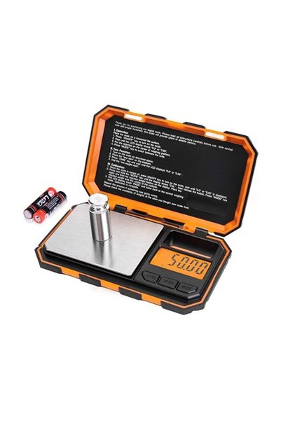 MAKINGTEC ميزان جيب رقمي، ميزان مجوهرات عالي الدقة، 200 جرام × 0.01 جرام، 6 و...