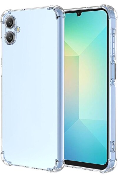 GENERAL Compatible with Samsung Galaxy A06 Case Cover Clear TPU Case Shockpro...