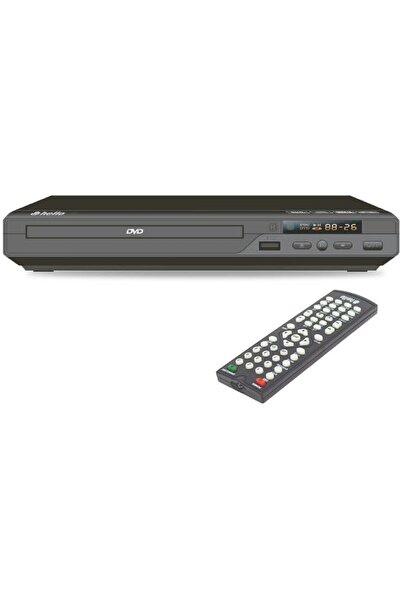 Hello HDMI DVD Player - DivX, MP3, MP4, USB Girişli DVD/CD Oynatıcı, LED Ekranlı Ultra İnce (Extra S
