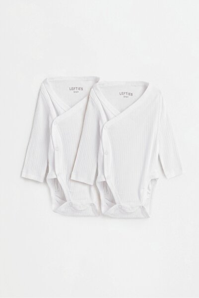 LEFTIES BEBEK Fitilli kimono body (Pack 2)