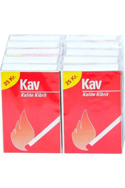 KAV KİBRİT10X10100LÜ