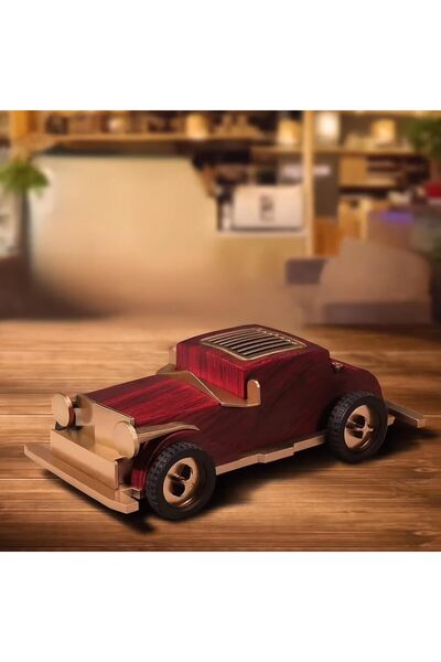 ART3 Retro Klasik Araba Şekilli Kablosuz Bluetooth Hoparlör – 1500mAh Şarjlı, BT/TF/USB Destekli, 5W Güç