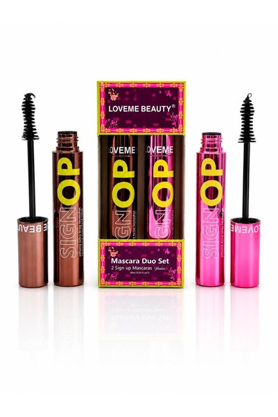 LOVEME BEAUTY مجموعة ماسكارا لافمي بيوتي الثنائية Sign Up Mascara Duo Set لتك...