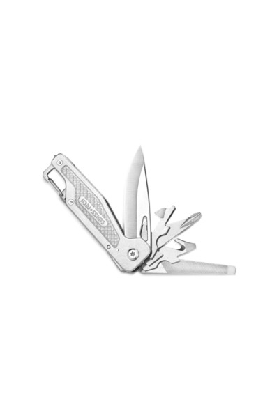 Swisstech 13 in 1 Çok Amaçlı Çakı MultiTool AUS-8 Çelik Bıçak Karabinalı Cam ...