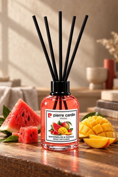 Pierre Cardin Reed Diffuser 110 ml - Watermelon & Mango - Karpuz - Mango Oda Kokusu