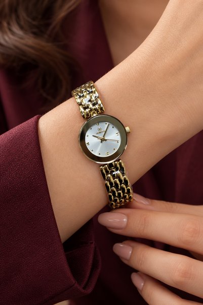 Homies Brand Mirror, Minimal Mirrored Frame Women's Wristwatch