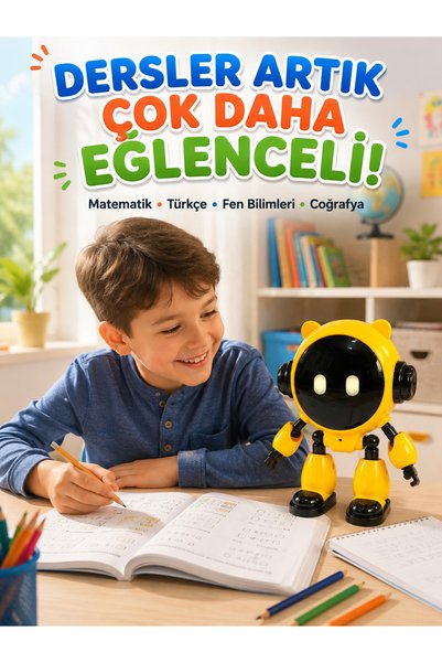Generic Brand Artificial Intelligence Powered Smart Children's Robot Speaking...