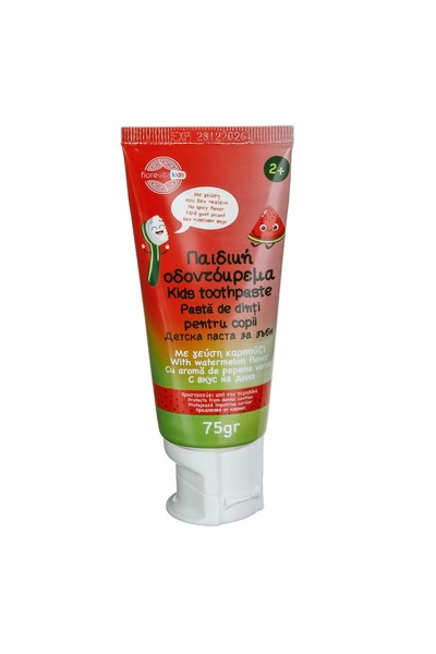 Fiorevita Pastă de dinți pentru copii cu aromă de pepene verde 75g - Fără aro...