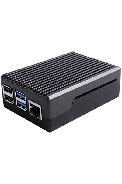 ART3 Raspberry Pi 4 Alüminyum Muhafaza Kutusu (Soğutmalı) - Siyah