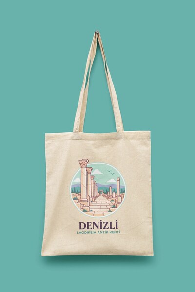 Bi Dünya Haber Laodikeja, drevni grad - Denizli, Turska, serija torbi, platne...