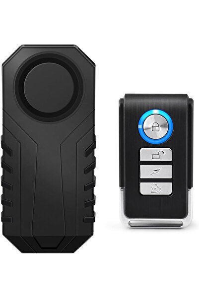 DY Ht-53 Motosiklet Bisiklet Alarmı Uzaktan Kumandalı 113db Su Geçirmez Kablosuz Hırsızlık Koruması Ala