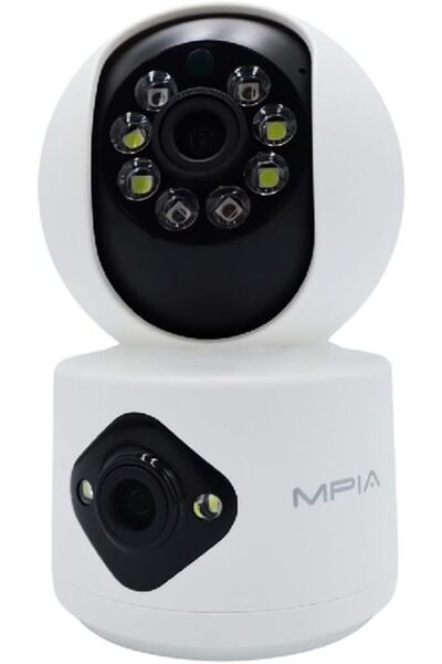 AOI 3.0 MP + 3.0 MP FHD Çift Lens Bağlantılı IP Kamera