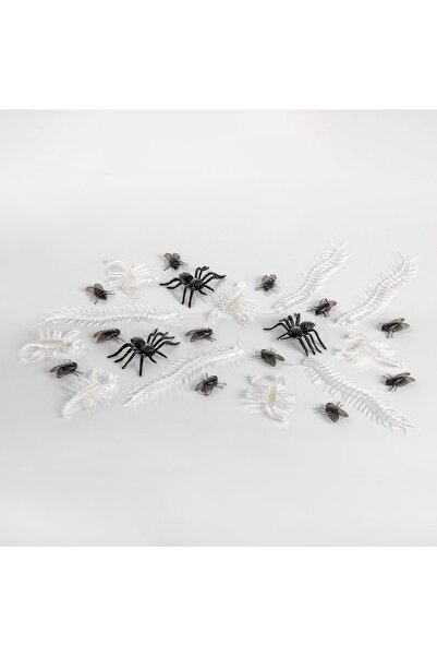 OEM 25 bucăți Decorațiuni de insecte fosforescente de Halloween - Păianjeni, ...