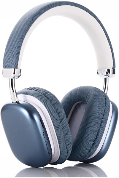 DY Kablosuz Stereo Kulak Üstü Kulaklık Bluetooth 5.3 iOS ve Android HD Ses Extra Bass MT964 Mavi ile uy