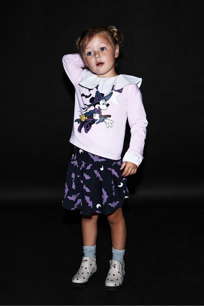 LEFTIES KIZ ÇOCUK & BEBEK Minnie Mouse © Disney karanlıkta parlayan t-shirt v...