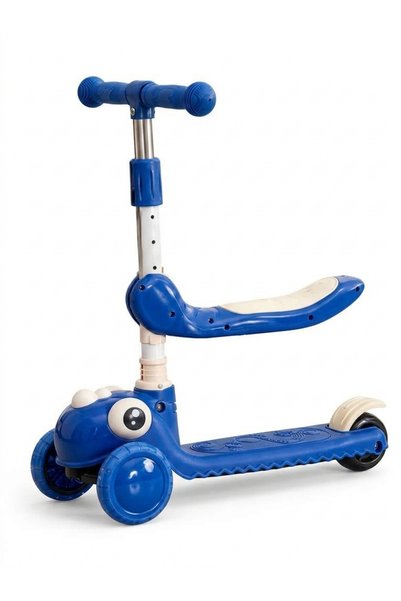 TEFONER 2-in-1 Kids Kick Scooter with Removable Seat & Adjustable Handlebar