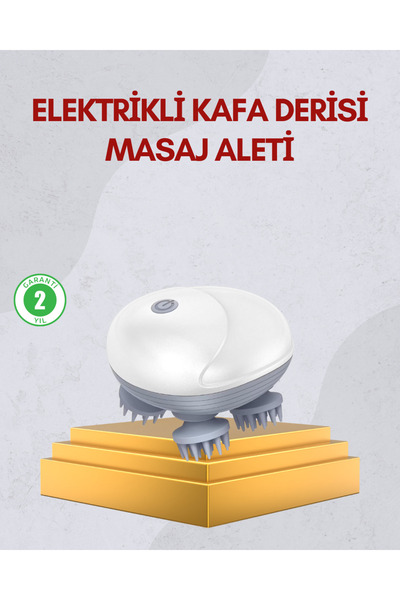 Global Kablosuz Kafa ve Vücut Masaj Aleti Taşınabilir Tasarım
