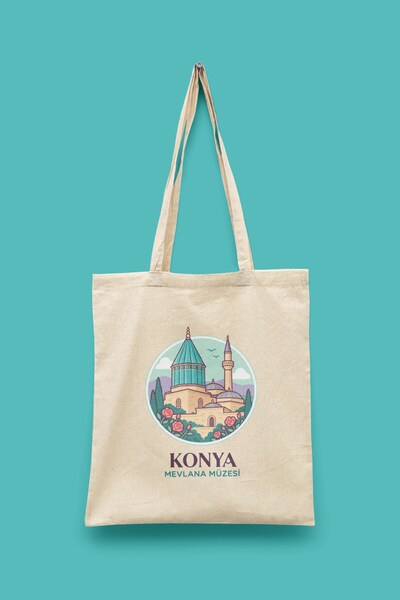 Bi Dünya Haber Muzej Mevlana - Konya, Turska Serija torbi Tote Bag Torba od t...
