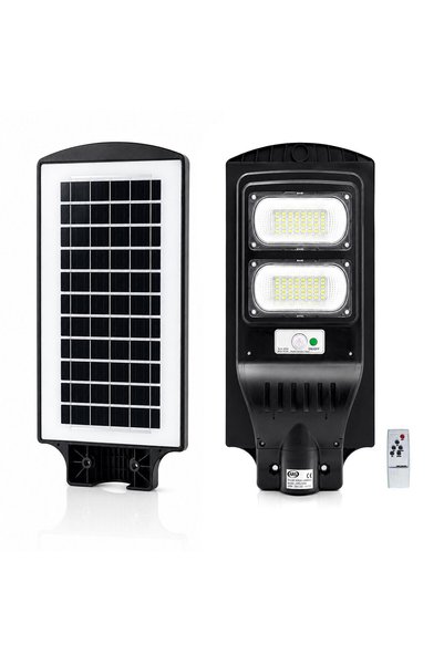 AKILLI 200W - 6500K Solar - Güneş Enerjili Sokak Lambası - Armatür Sensörlü Bahçe-balkon-sokak ARS-348965