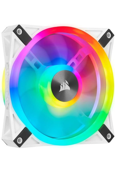 ART3 QL Serisi, iCUE QL120 RGB Beyaz, 120mm, PWM, RGB Fan (CO-9050103-WW)