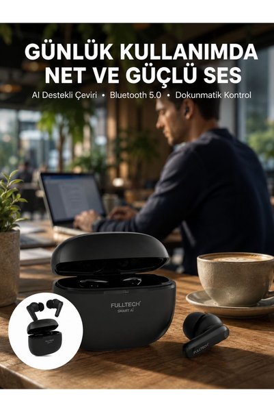 Eco Lounge Akıllı Çeviri Destekli Bluetooth Kulaklık Profesyonel Ses Deneyimi Yeni Nesil