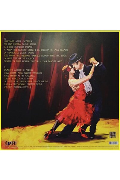DY Various Artists - The History & Best Of Tango Plak