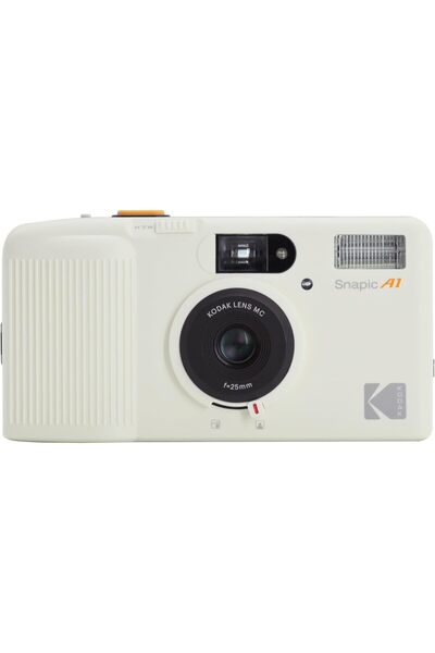 KODAK Snapic A1 35 mm Film Kamera, 35 mm, Yeniden Kullanılabilir, 2 Bölgeli Odak, Hafif, Kompakt (Fi