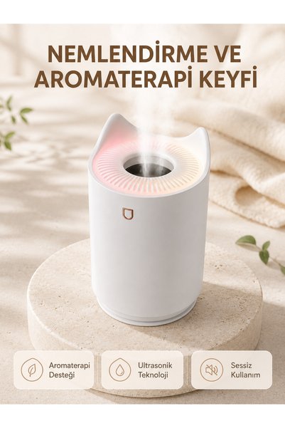 Lisinya Aroma Diffuser Air Humidifier Silent Operation Led Night Light -