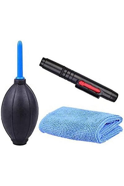 Lens/Objektif Temizlik Seti Lenspen + Pompa + Micro Fiber Bez