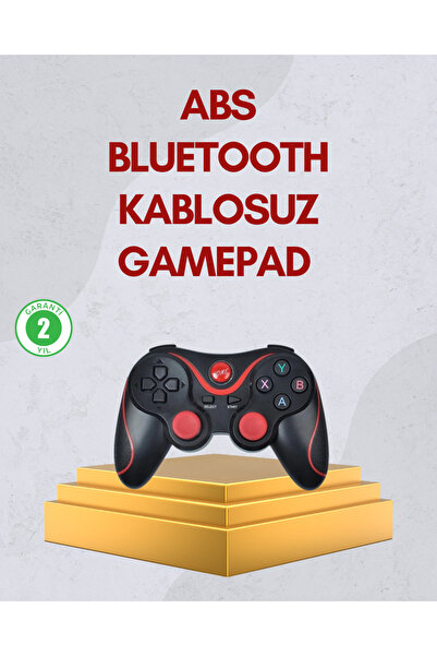 StepCo Ergonomik Tasarımlı Kablosuz Bluetooth Gamepad Titreşimli