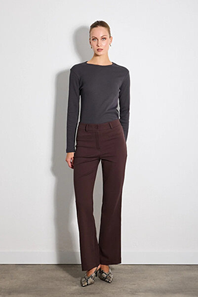 Gusto Magic Flare Pants - Brown
