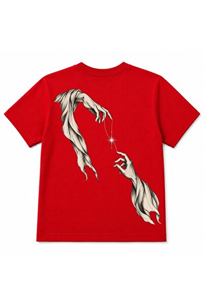 Rabona Fashion Tricou pentru copii cu grafică: Fir de lumină, Mâini și Conexiune