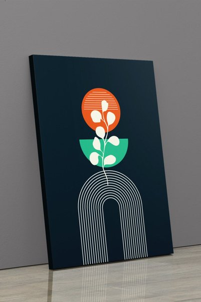 StellaStore Soyut Modern Minimal Kanvas Tablosu 3'lü Canvas Tablo Seti Ev, Oturma Odası Yatak Odası
