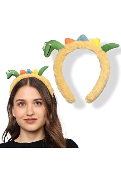 Radhu & Kabby Dino Hairband For Women/Girls | Cartoon Hair Hoop Animal Headwe...