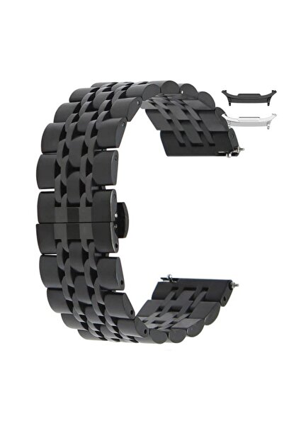 VD VERY DREAM Curea metalică, compatibilă cu Samsung Galaxy Watch8 44mm, Negru