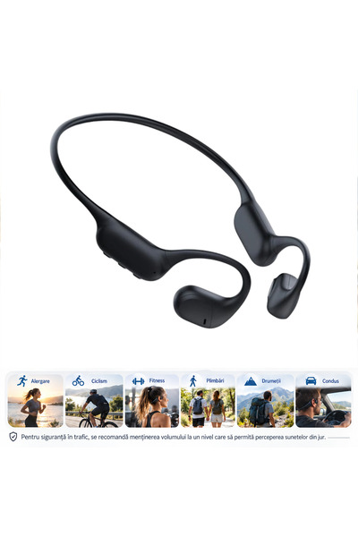 Regaleon Слушалки Z9 с отворен дизайн, Въздушна проводимост, Bluetooth 5.4, 3...