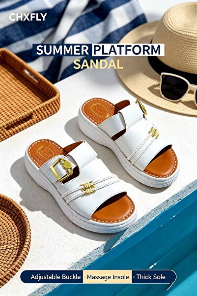 Saudi Step Premium Saudi Made Men's Arabic Sandals Breathable Woven Upper Adj...