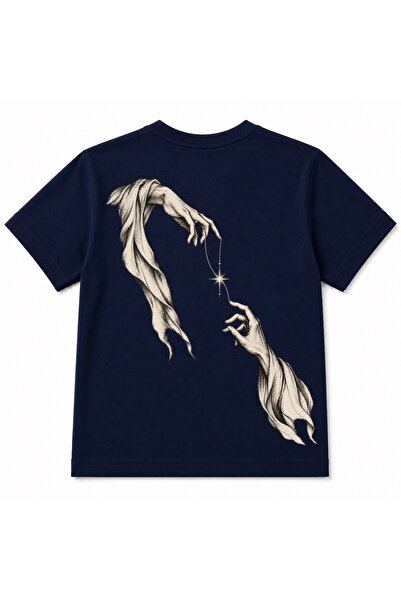 Rabona Fashion Tricou pentru copii cu grafică: Fir de lumină, Mâini și Conexiune